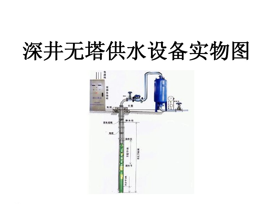 龙口市井泵无塔式供水设备